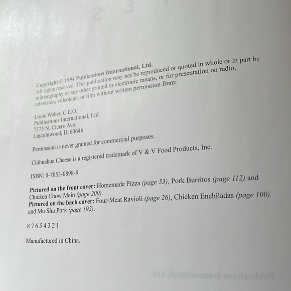 Step By Step Cooking Italian•Mexican And Chinese Recipes 3 Books In One - Picture 3 of 4